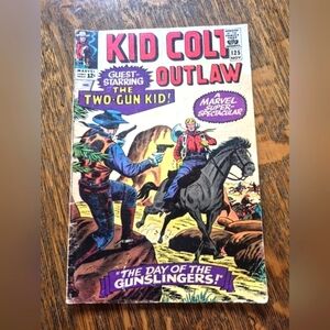Gold Key Kid Colt Outlaw #125  1965  - Marvel Western  VG